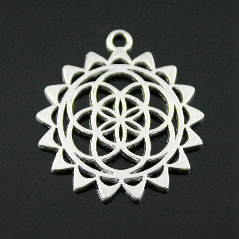Boho Round Flower Of Life Char - Vintage Fashion Online review and price