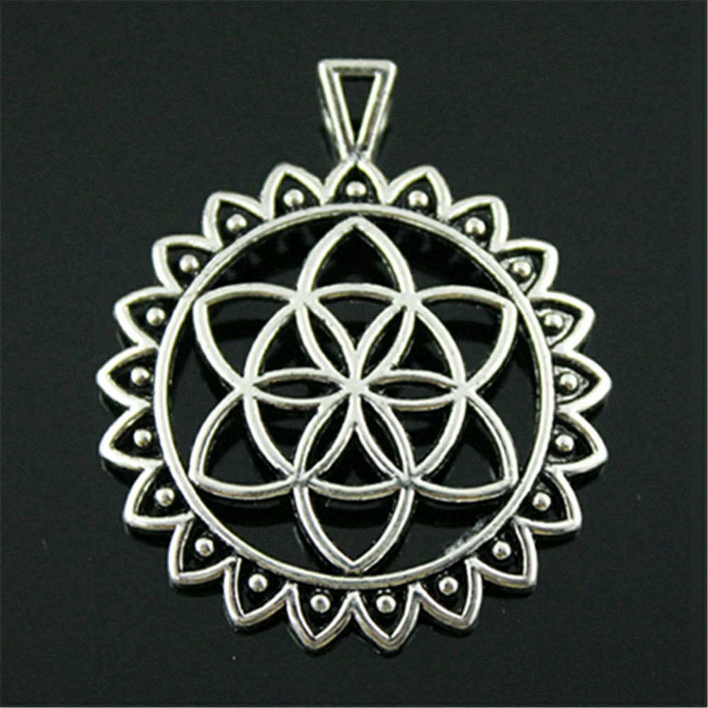Boho Round Flower Of Life Char - Vintage Fashion Online review and price