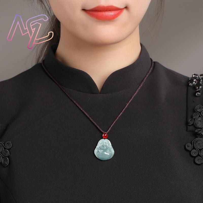 Myanmar Jadeite Guanyin Buddha - Vintage Fashion Online review and price