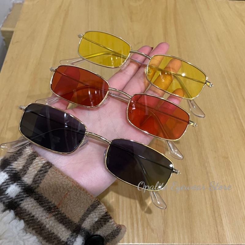 Fashion Retro Metal Frame Colo - Vintage Fashion Enthusiasts review and price