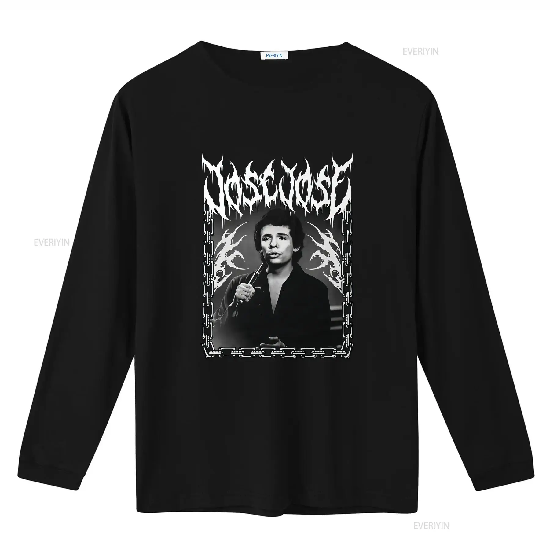 Jose Dark Metal Lettering T Sh - Vintage Fashion La review and price