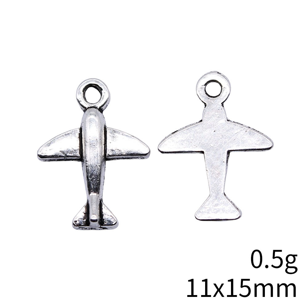10pcs 11x15mm Antique Silver C - Vintage Fashion Stores review and price