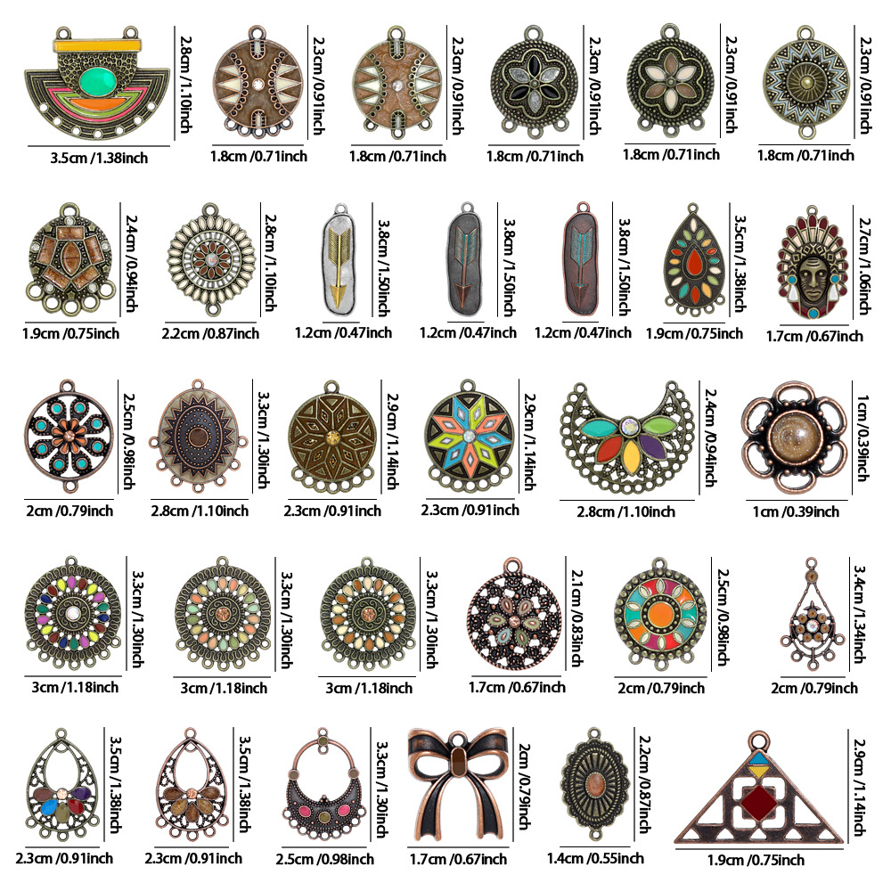 10pcs/pack Vintage Bohemia Ant - Vintage Fashion Online review and price