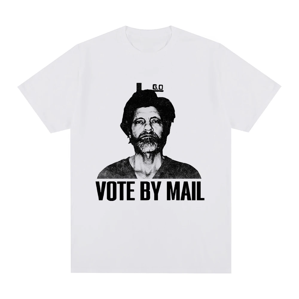 Vote By Mail Ted Kaczynski T-s - Vintage Fashion Jersey review and price