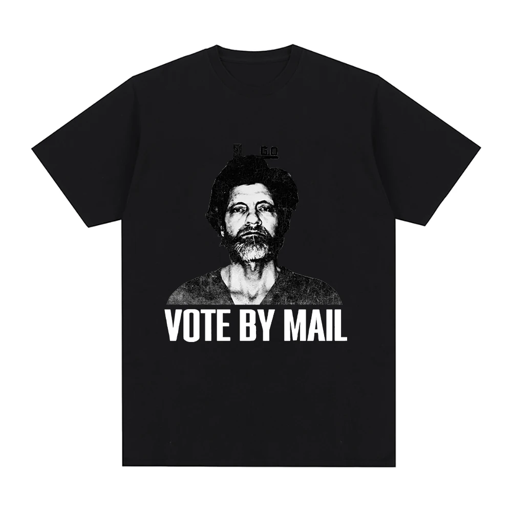 Vote By Mail Ted Kaczynski T-s - Vintage Fashion Jersey review and price