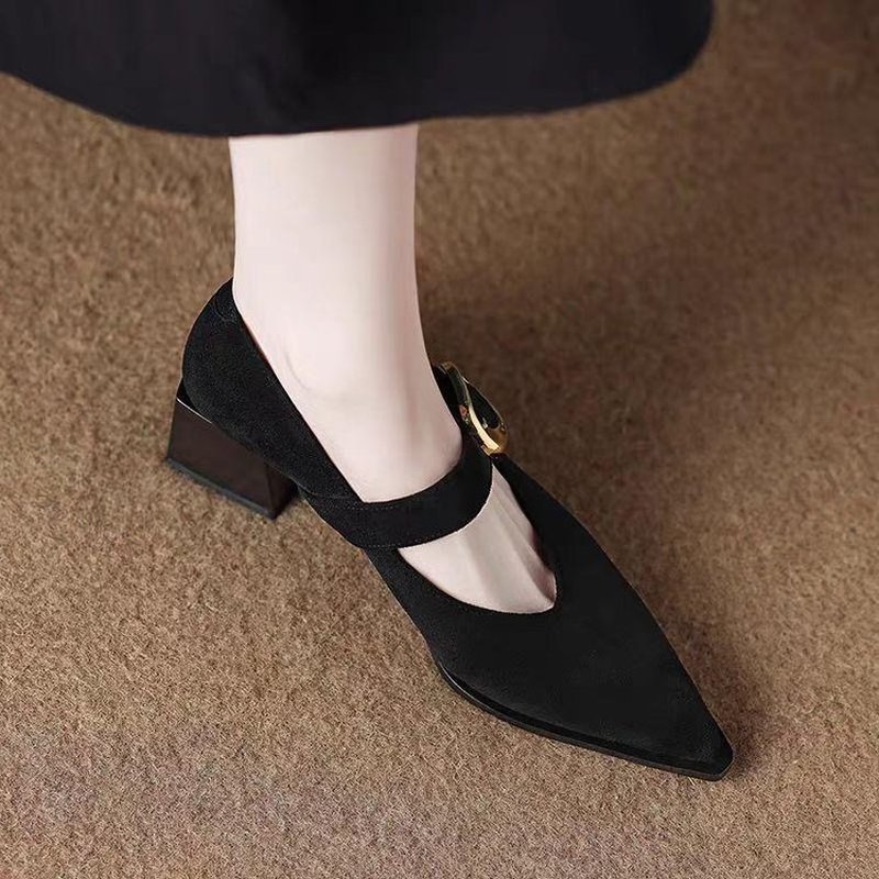 Women Vintage Mary Jane Block  - Vintage Fashion Dresses review and price